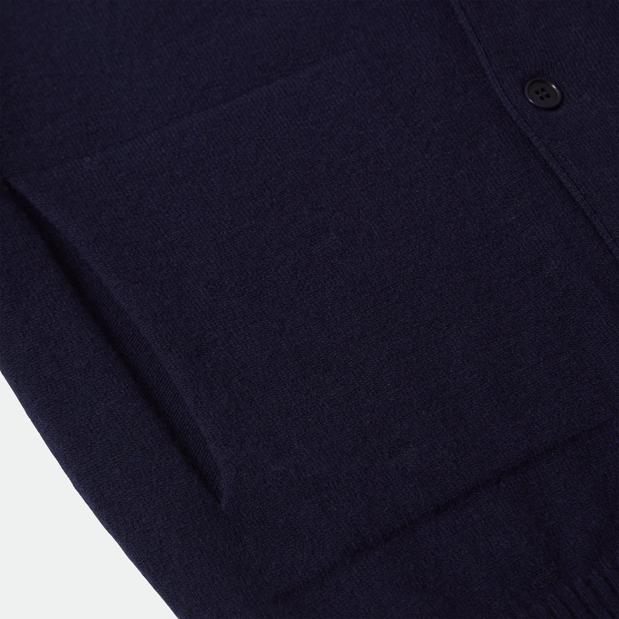 NEITHERS - Merino Wool Cardigan Navy