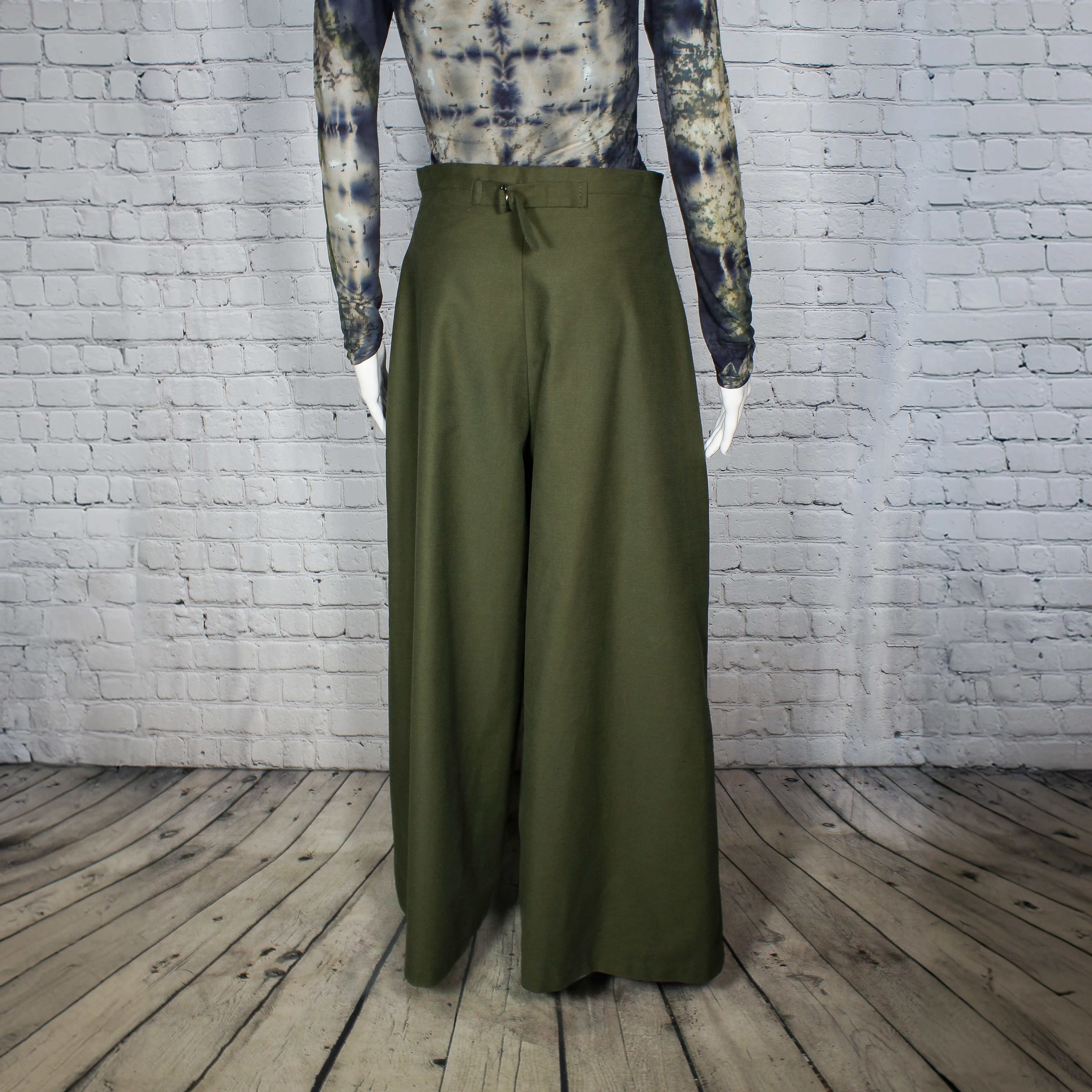 NEW! Grid Iron Pants in Olive Twill by Kim Schalk