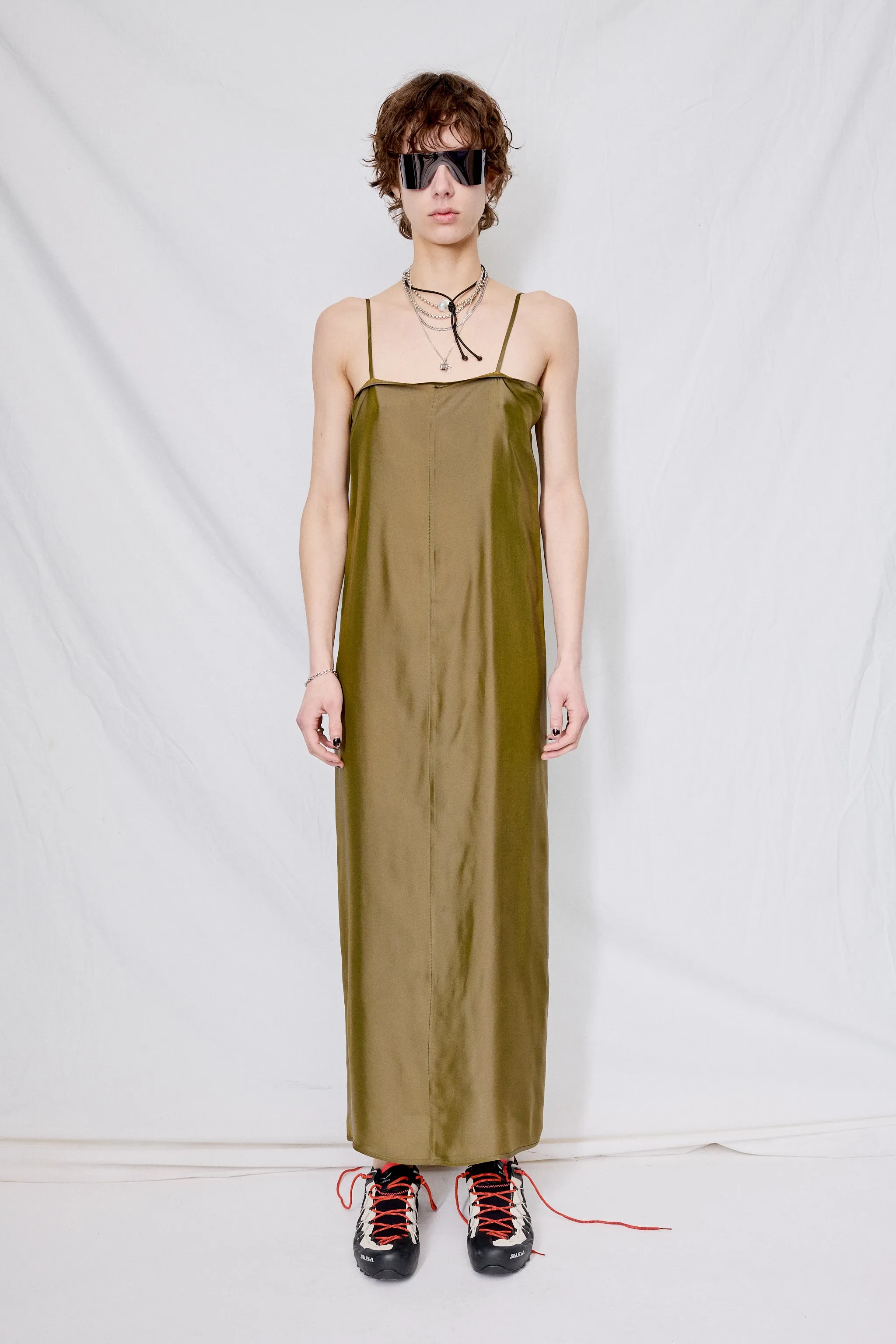 No.269 Dark Yellow Graphene Slip Dress