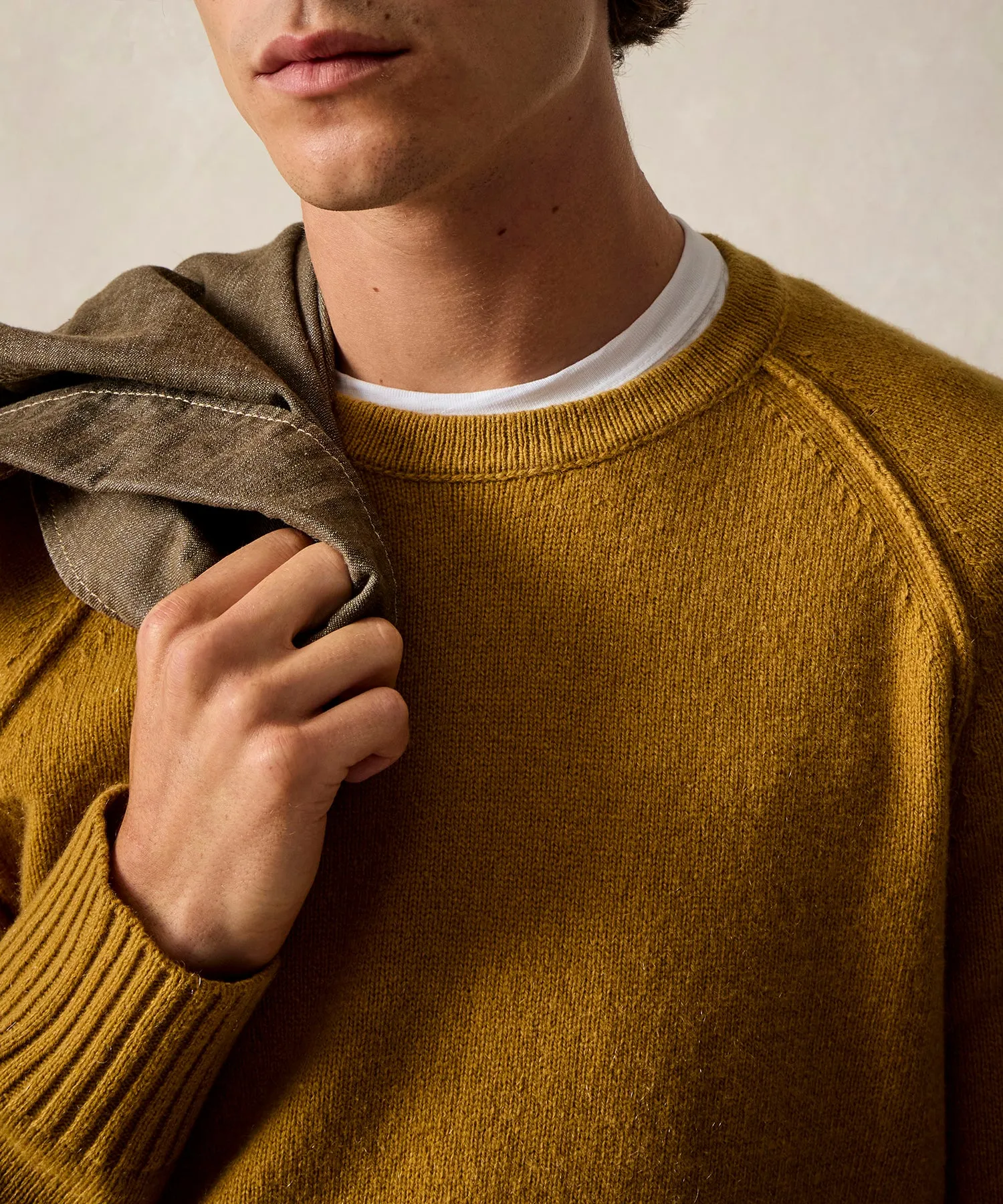 Nomad Cashmere Crewneck Antique Bronze