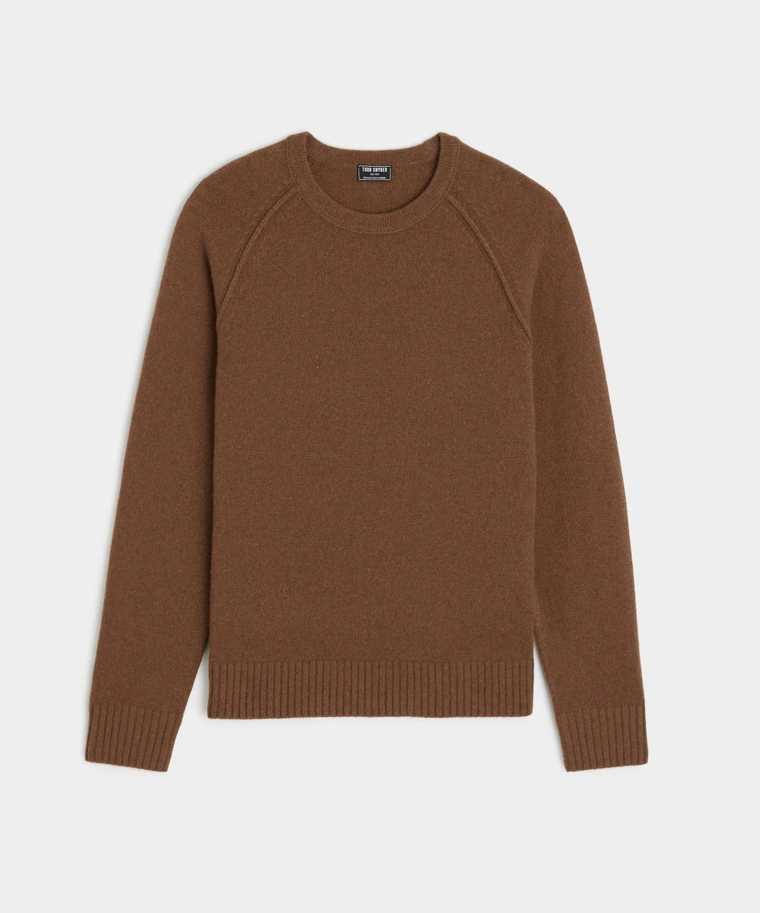 Nomad Cashmere Crewneck in Pine Cone