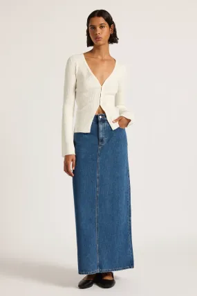 Nude Lucy ORGANIC DENIM MAXI SKIRT