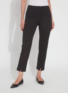 Patterned Wisteria Ankle Pant