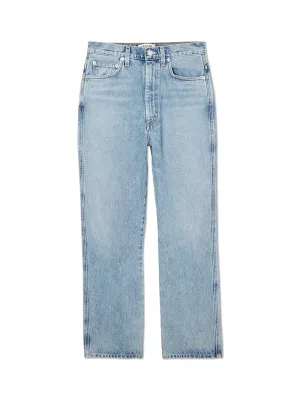 Pinch Waist High Rise Kick Flare Jeans