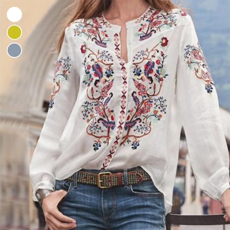 Print Long Sleeve Shirt