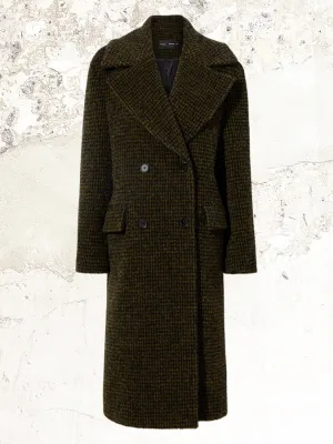 Proenza Schouler Melange Wool Boucle Coat