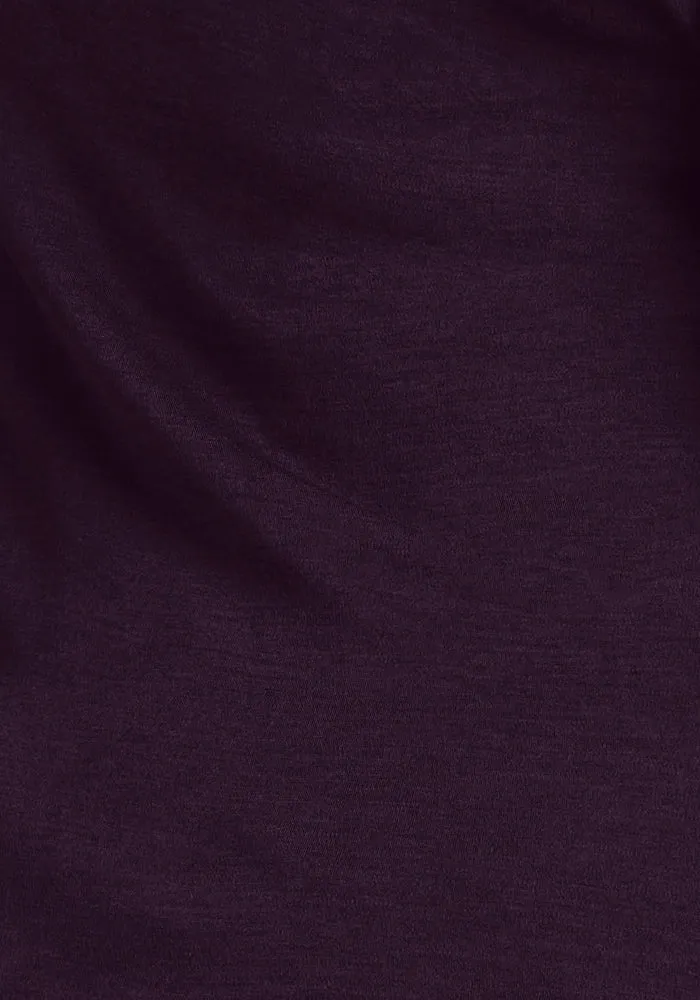 Remi Long Sleeve T-Shirt - Deep Plum