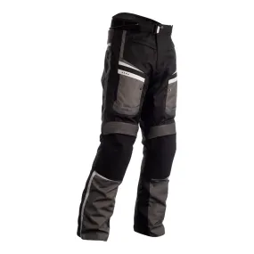 RST Maverick CE Textile Trousers - Black / Grey / Silver