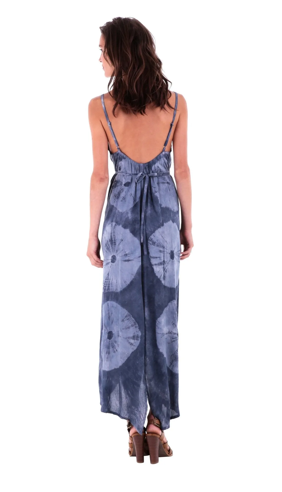 Savanah Long Asymmetrical Summer Slip Dress