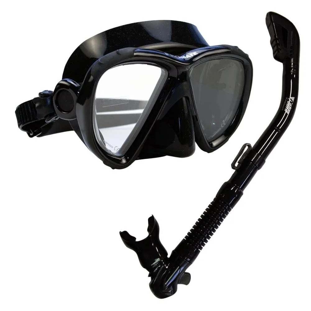 Snorkeling Scuba Dive Mask Snorkel Gear Delux Set - SCS0053