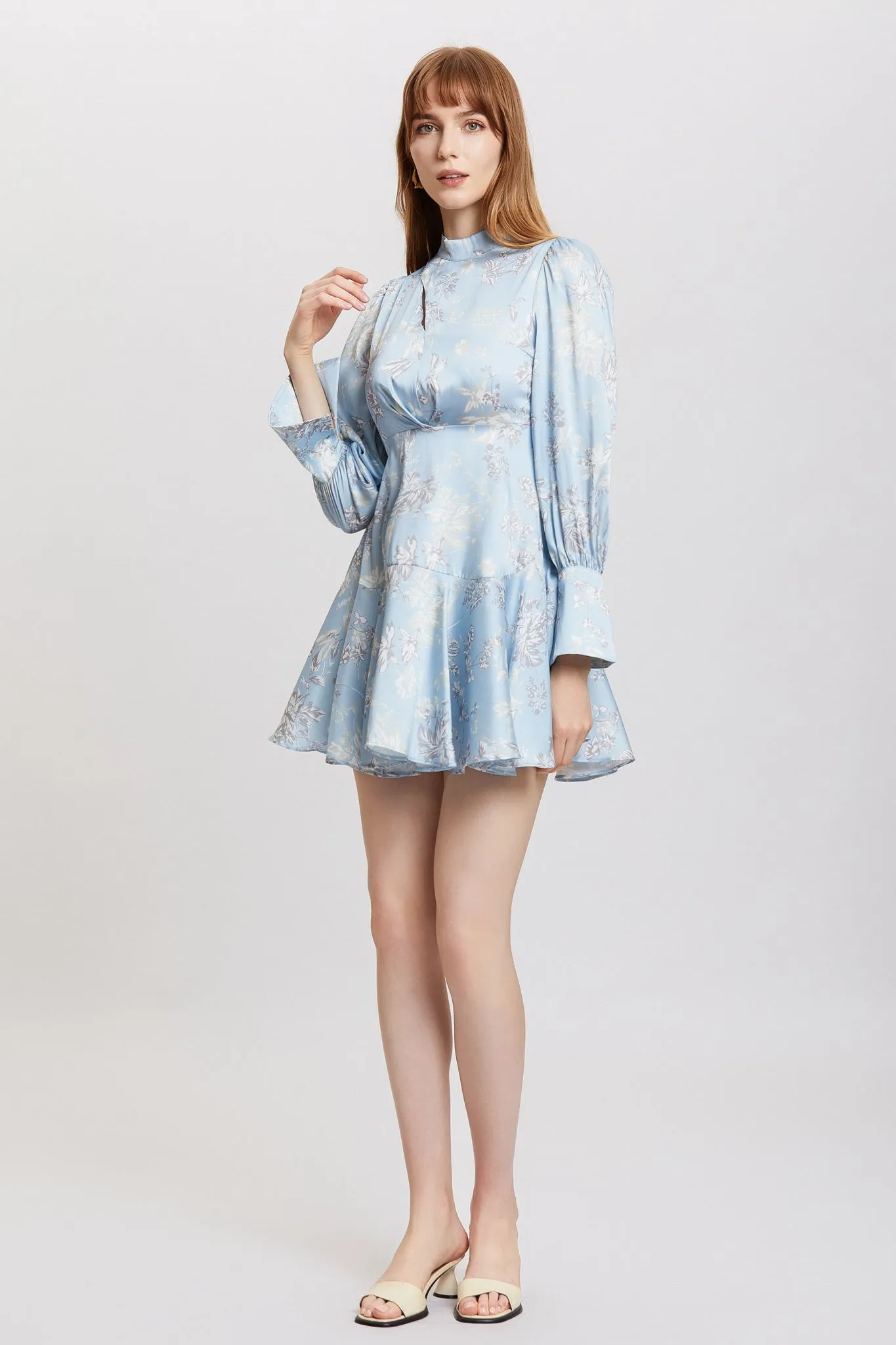 ST | Freesia Blue Mini Dress