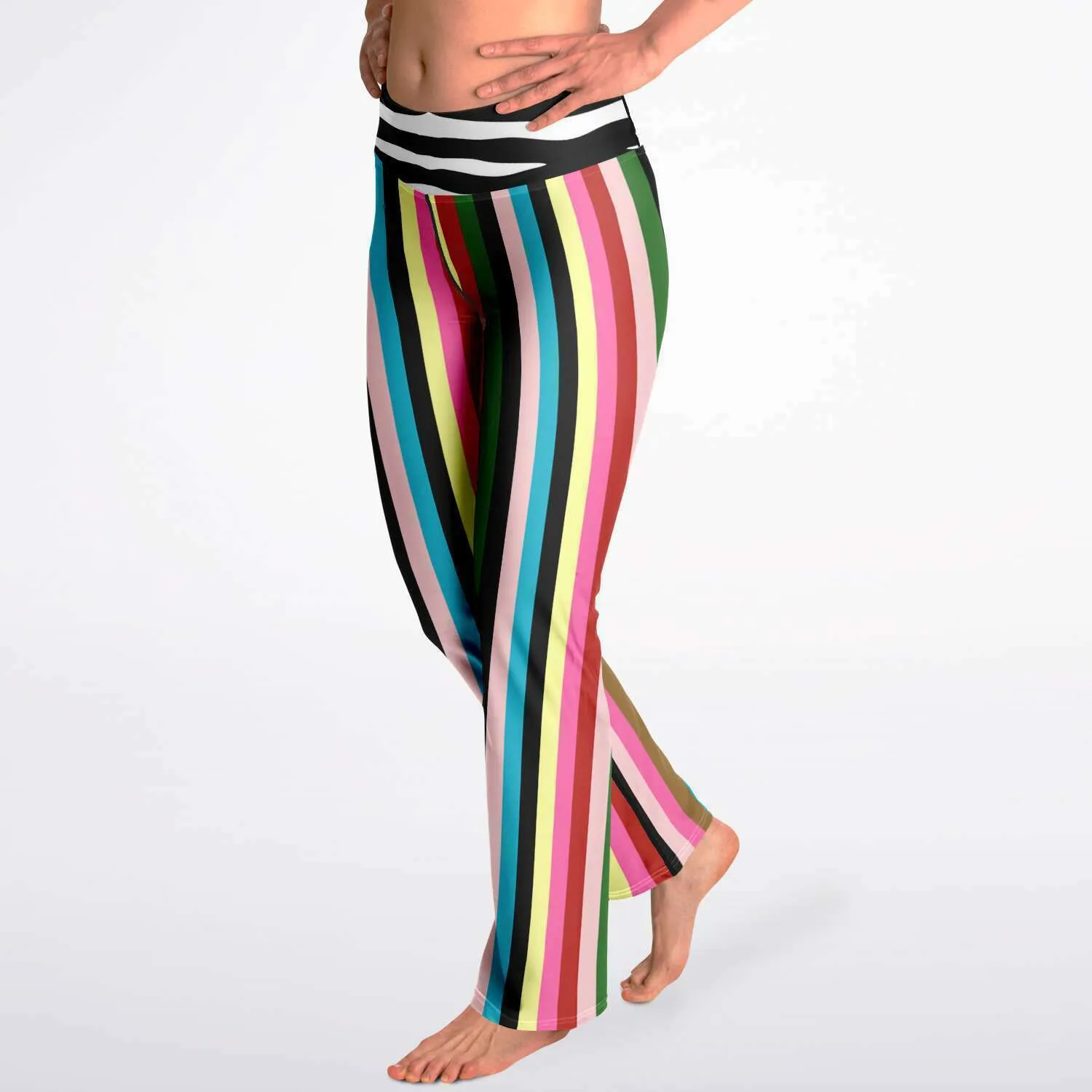 Stripes 4 Life Bootcut Leggings