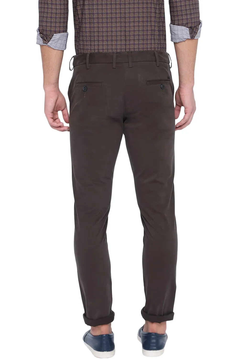 Tapered Fit Fag Stretch Trouser