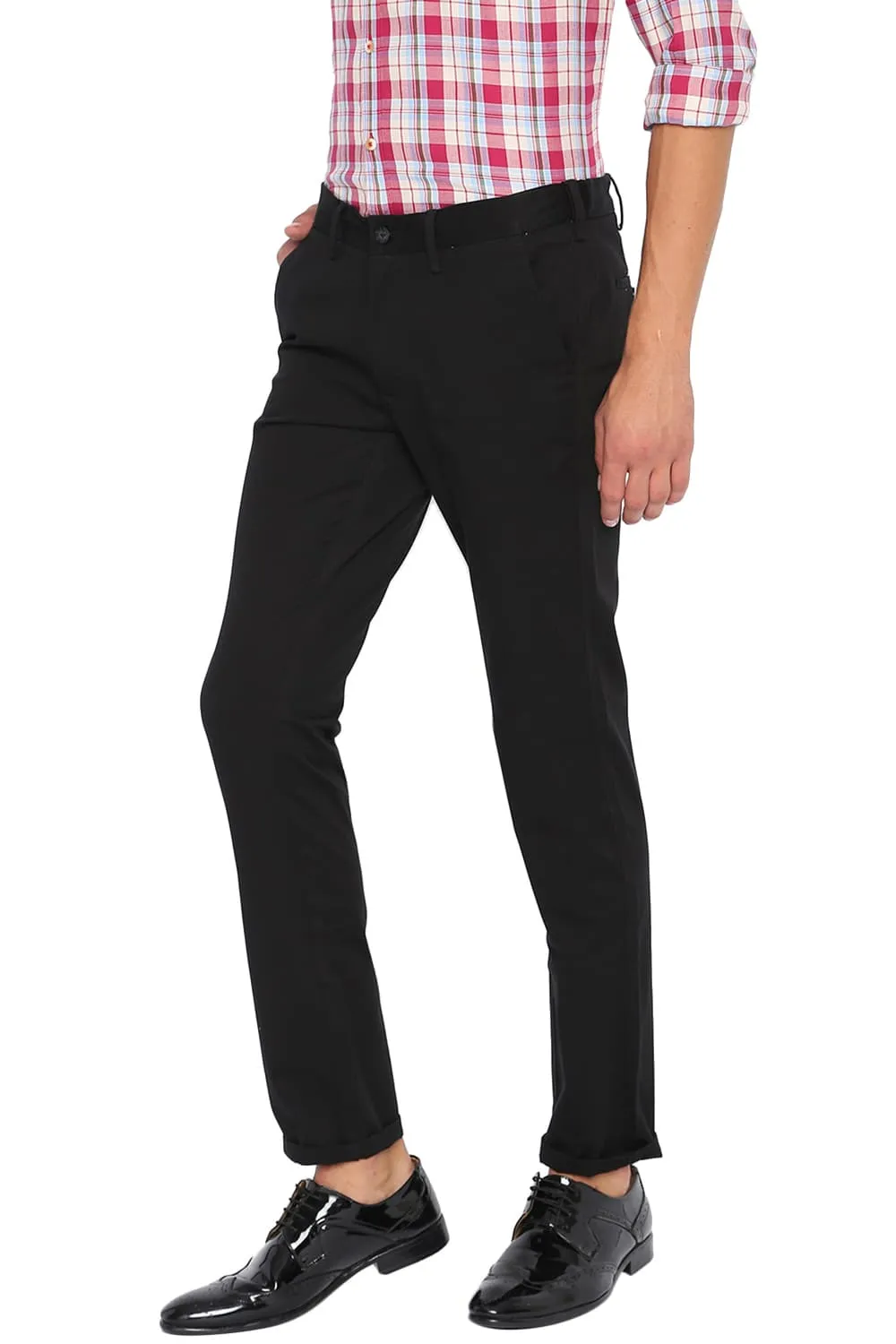 Tapered Fit Fag Stretch Trouser