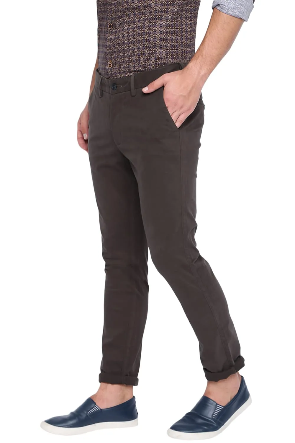 Tapered Fit Fag Stretch Trouser