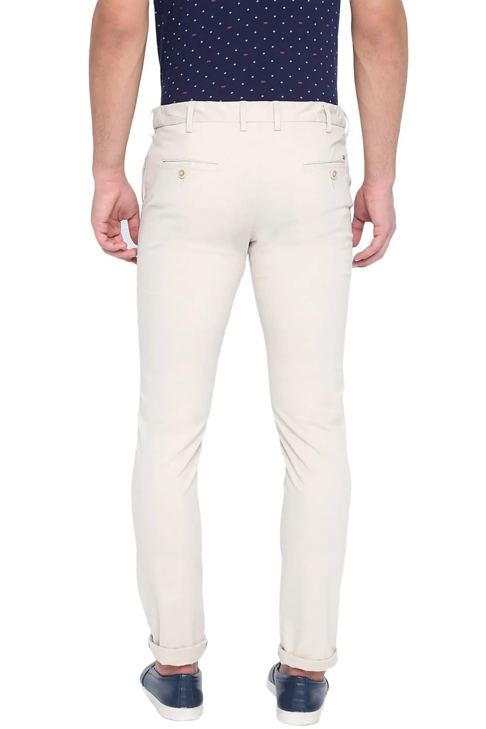 Tapered Fit Fag Stretch Trouser