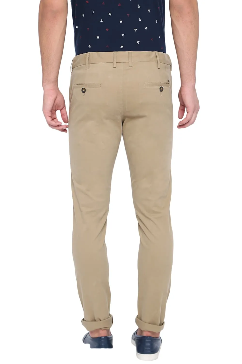 Tapered Fit Fag Stretch Trouser