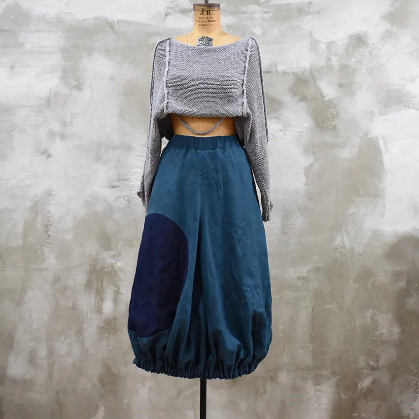 The Zentrum Skirt - Ocean w. Navy