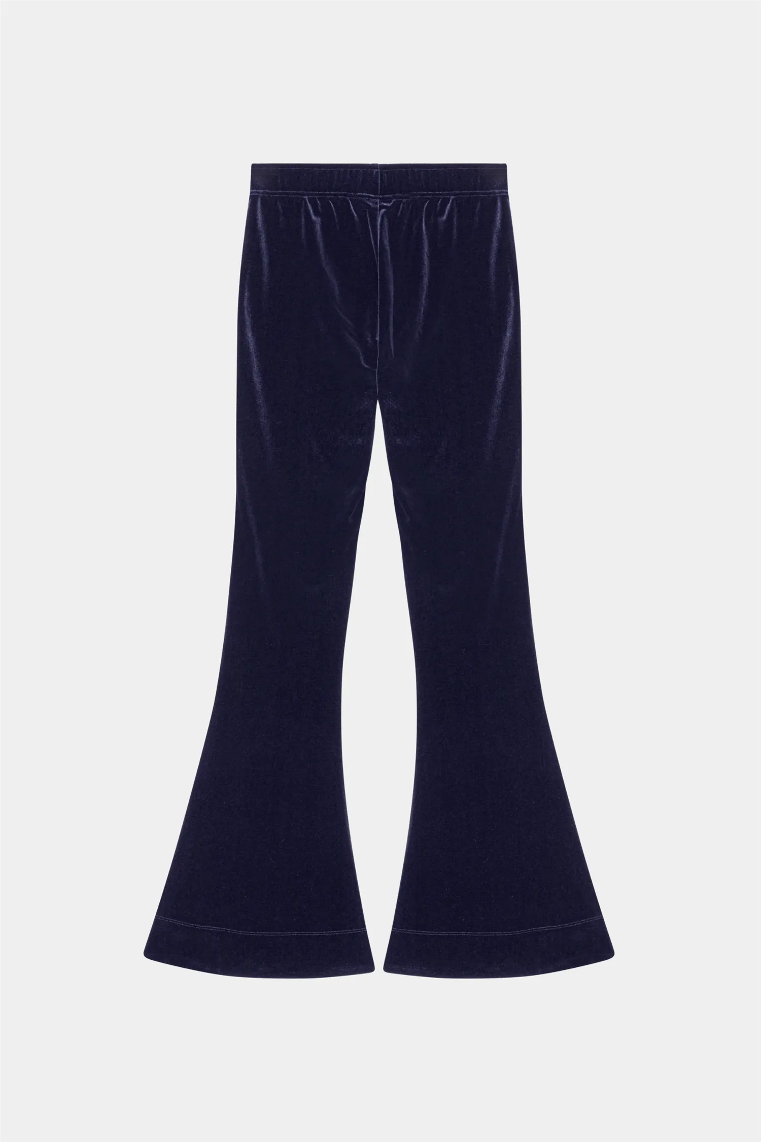 Velvet Jersey Flared Pants