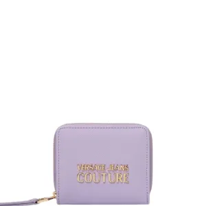 Versace Jeans Couture Logo Lilac Zip Purse