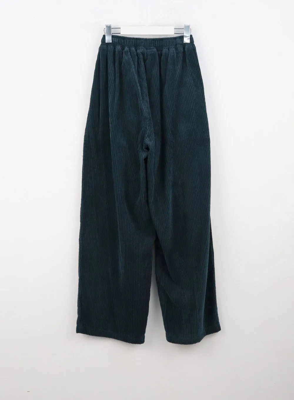 Wide Leg Corduroy Sweatpants CN303