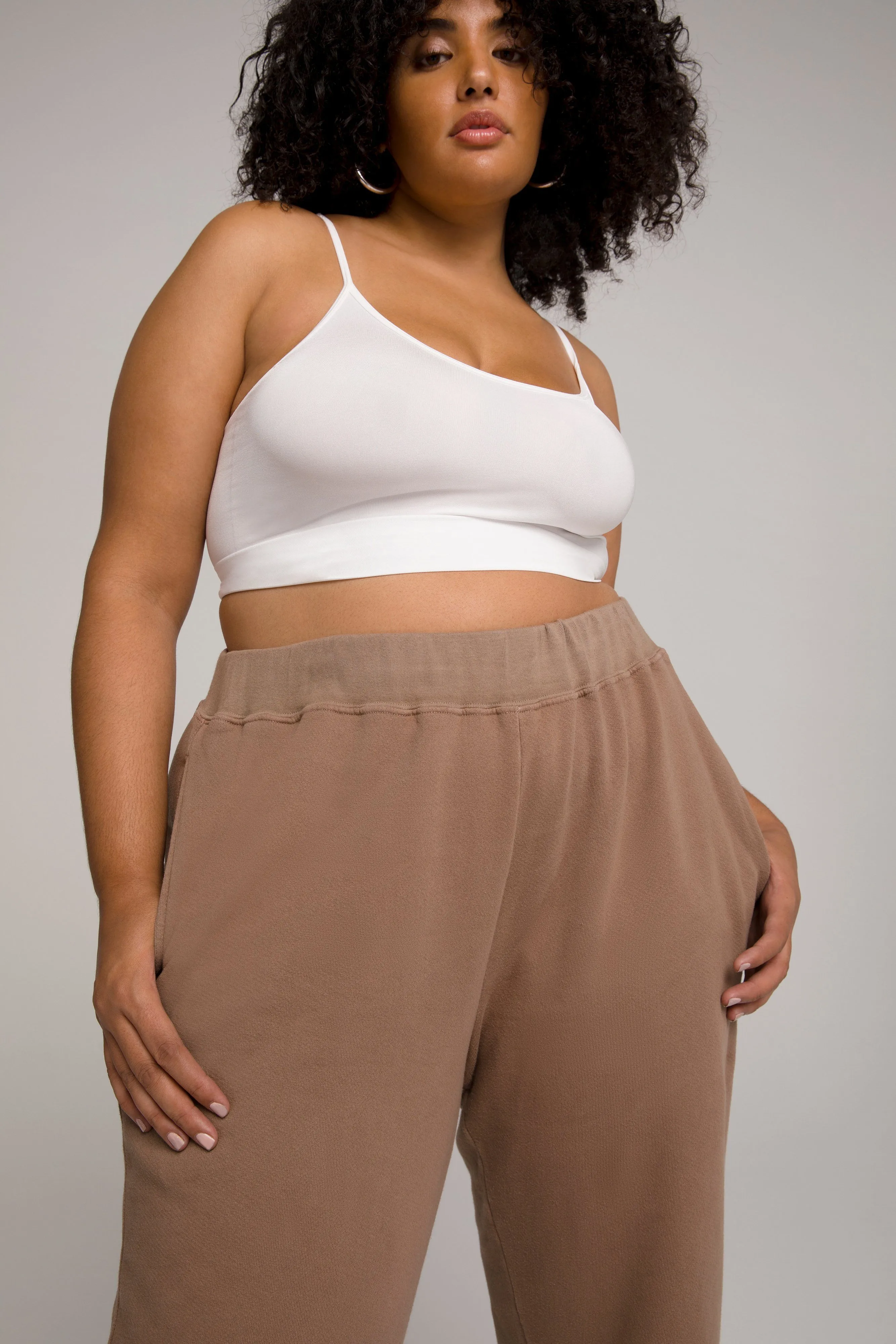 WIDE LEG SWEATPANTS | PUTTY001