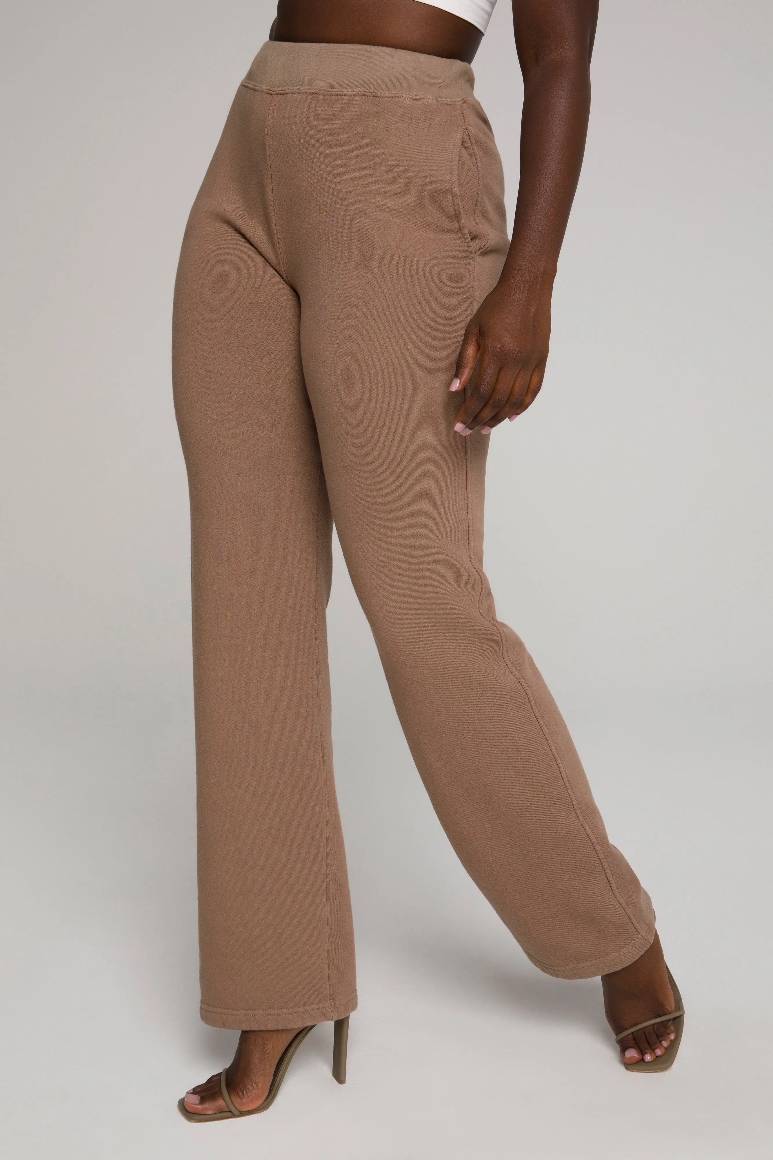 WIDE LEG SWEATPANTS | PUTTY001