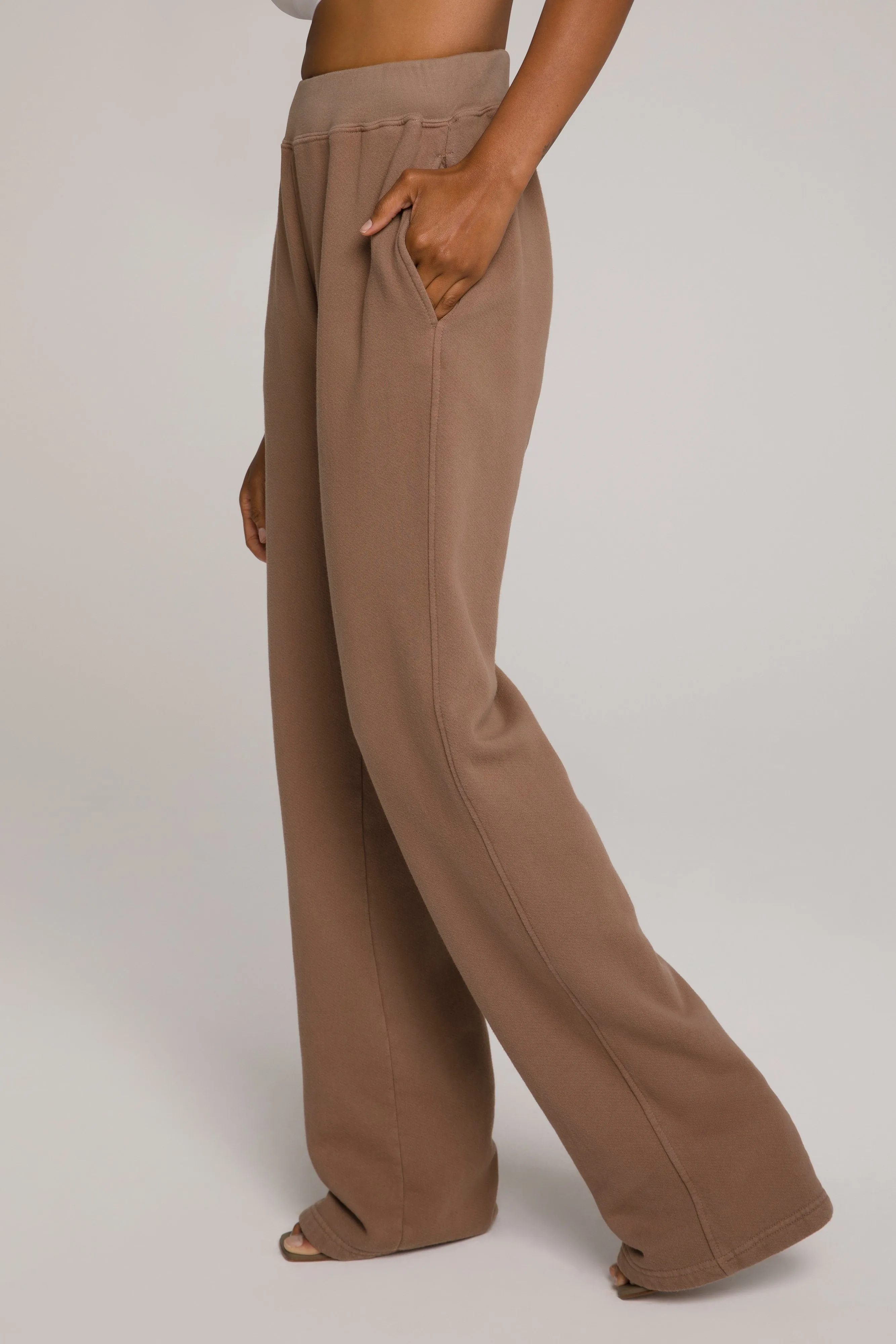 WIDE LEG SWEATPANTS | PUTTY001