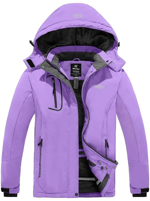 Women's Waterproof Winter Coat Ski Jacket