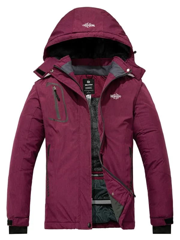 Women's Waterproof Winter Coat Ski Jacket