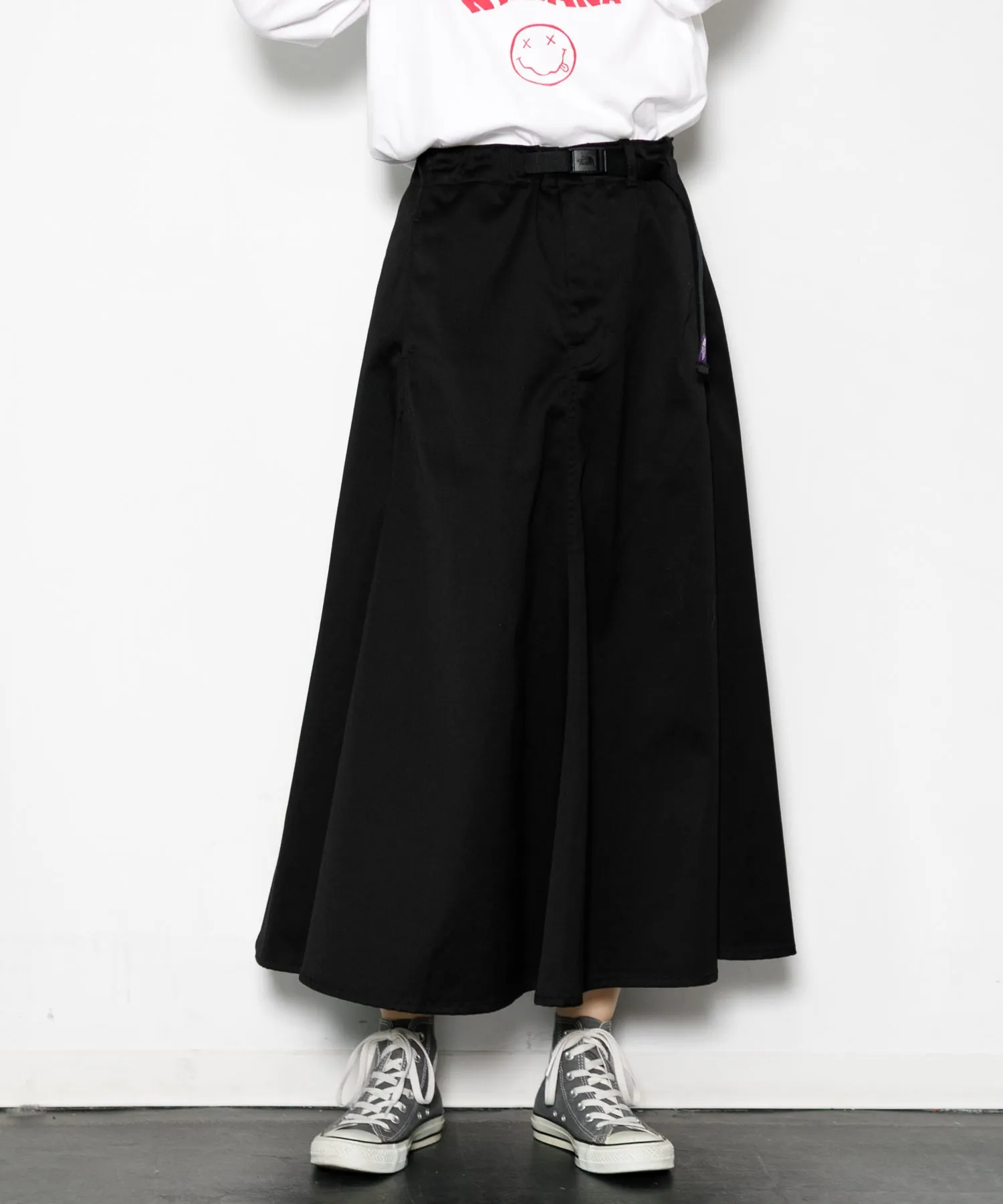 【WOMEN】THE NORTH FACE PURPLE LABEL Chino Flared Field Skirt