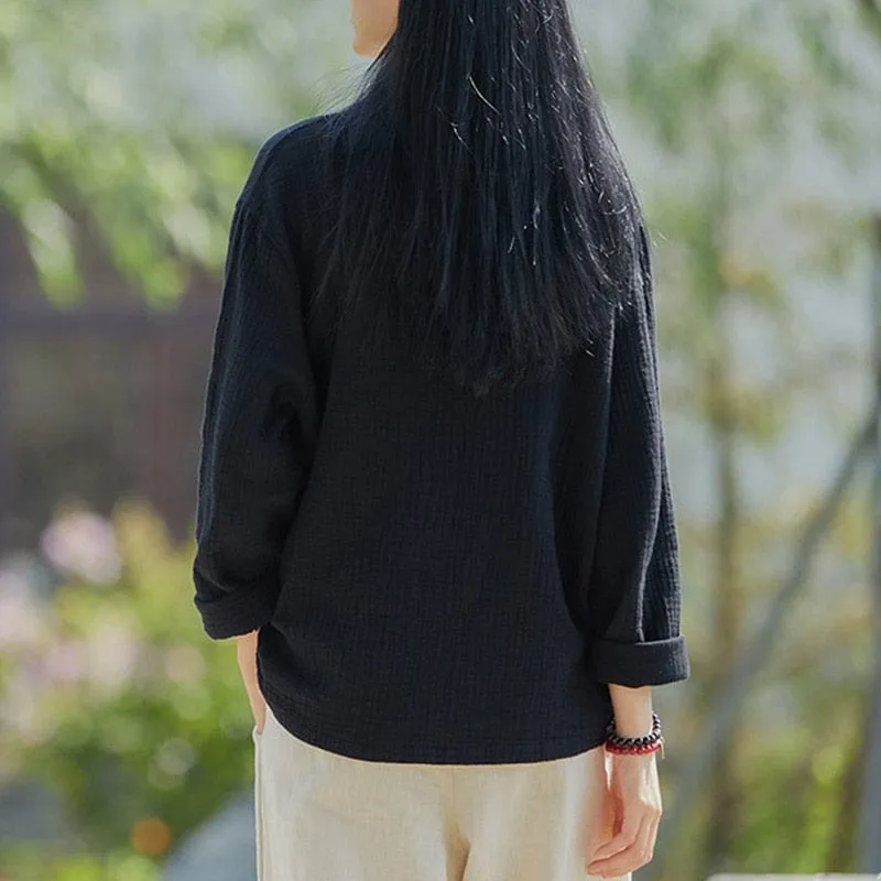 Yoko Cotton Linen Cardigan | Zen